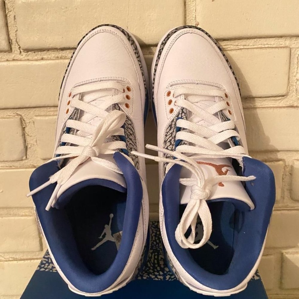 Air Jordan 3 Retro 'Washington Wizards' 2023 Size 9 - Picture 6 of 10